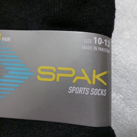 Spak Sports Socks 10-13 Unisex New #8 Lot R6 - Picture 2 of 2